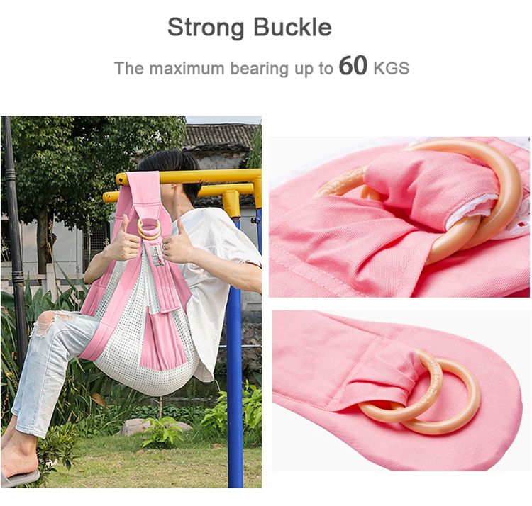 Babytragetuch für Neugeborene, doppelt verwendbar, Stilltuch, Netzstoff, Stilltragen bis zu 59 kg (0–36 M)_voghion.com