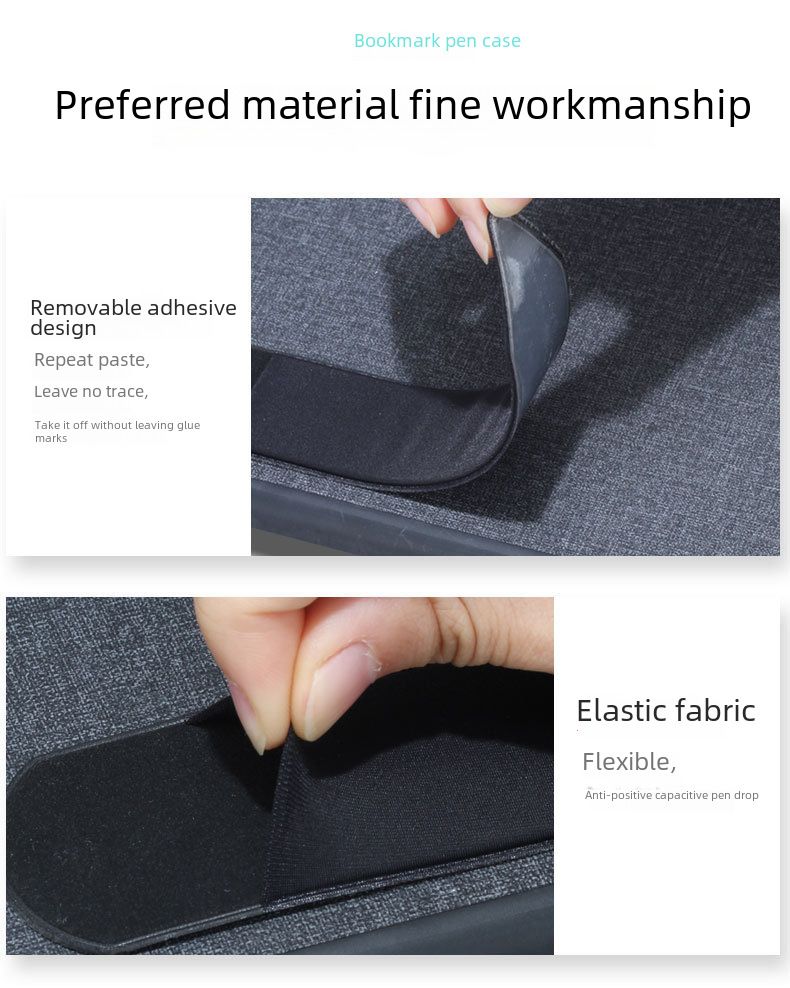 Manufacturer in stock pen capacitor case touch lycra elastic pen case portable storage Pen Case for iPad_voghion.com