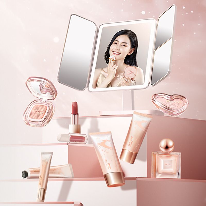 Encounter a Deer Star Cosmetic Box 520 Valentinstagsgeschenk für die Freundin, komplettes Set mit Lippenstift und Kosmetik_voghion.com