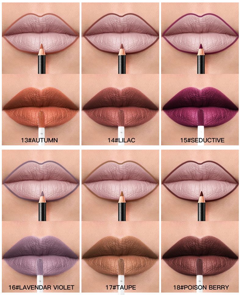 Matter flüssiger Lippenstift von Pudaier, samtige Textur, lang anhaltende Lippentönung für jeden Hauttyp, in mehreren Farben_voghion.com