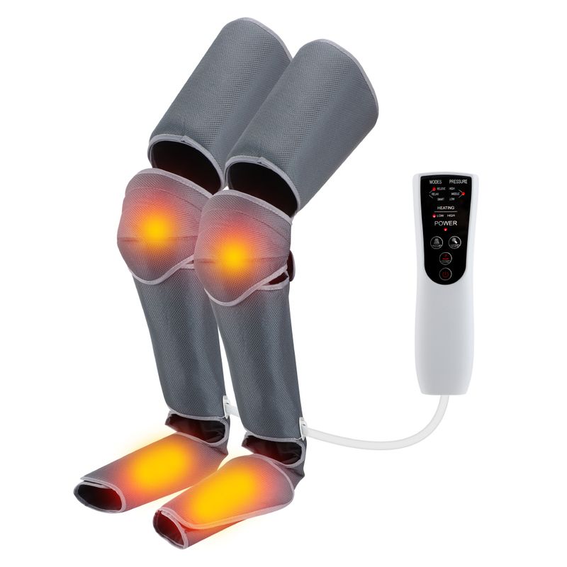 360° Been Loftdrockmassagegerät Fërdert d'Blutzirkulatioun Fousswaadmassage Shiatsu Entspanung Linderung vun der Middegkeet Lymphknäppchen_voghion.com
