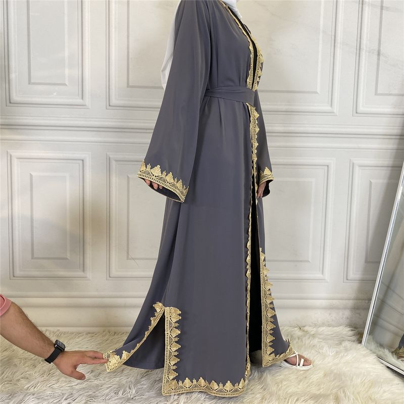 Turkey Kaften Hijab Muslim Prayer Clothes Pure Color Caften Evening Dress Islamic Product Burka Saudi Black Abayas Women African_voghion.com