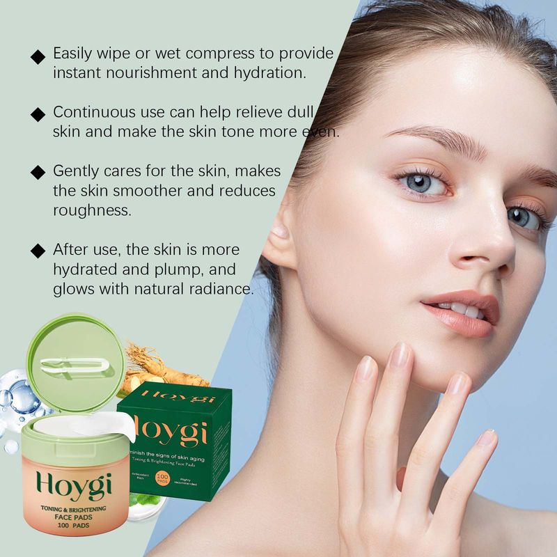 Dischetti idratanti quotidiani Hoygi Centella Asiatica Idratazione profonda Nutrimento Migliora l'elasticità della pelle_voghion.com