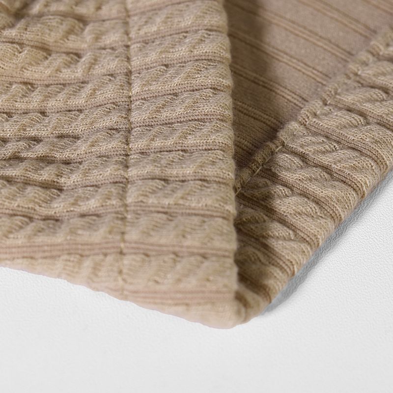 Thickened Elastic Flower Headscarf Hat - Ethnic Style Twisted Warm Hat (Fashionable & Versatile, European & American Design, Winter Headwear)_voghion.com