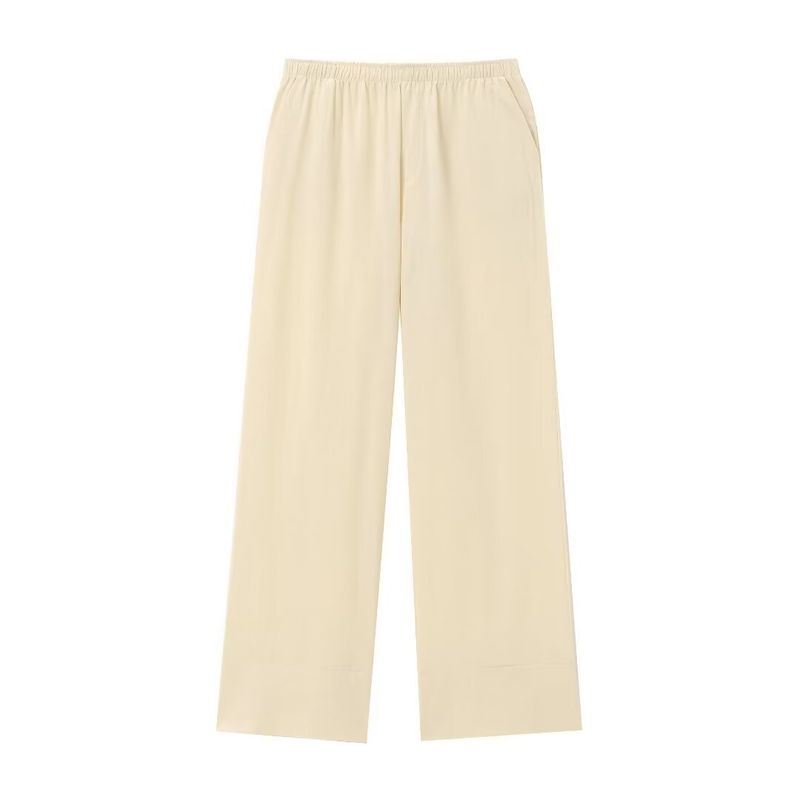 Jaqueta e calça estilo quimono texturizada com abotoamento duplo ZR Style para mulheres 54277435427431_voghion.com
