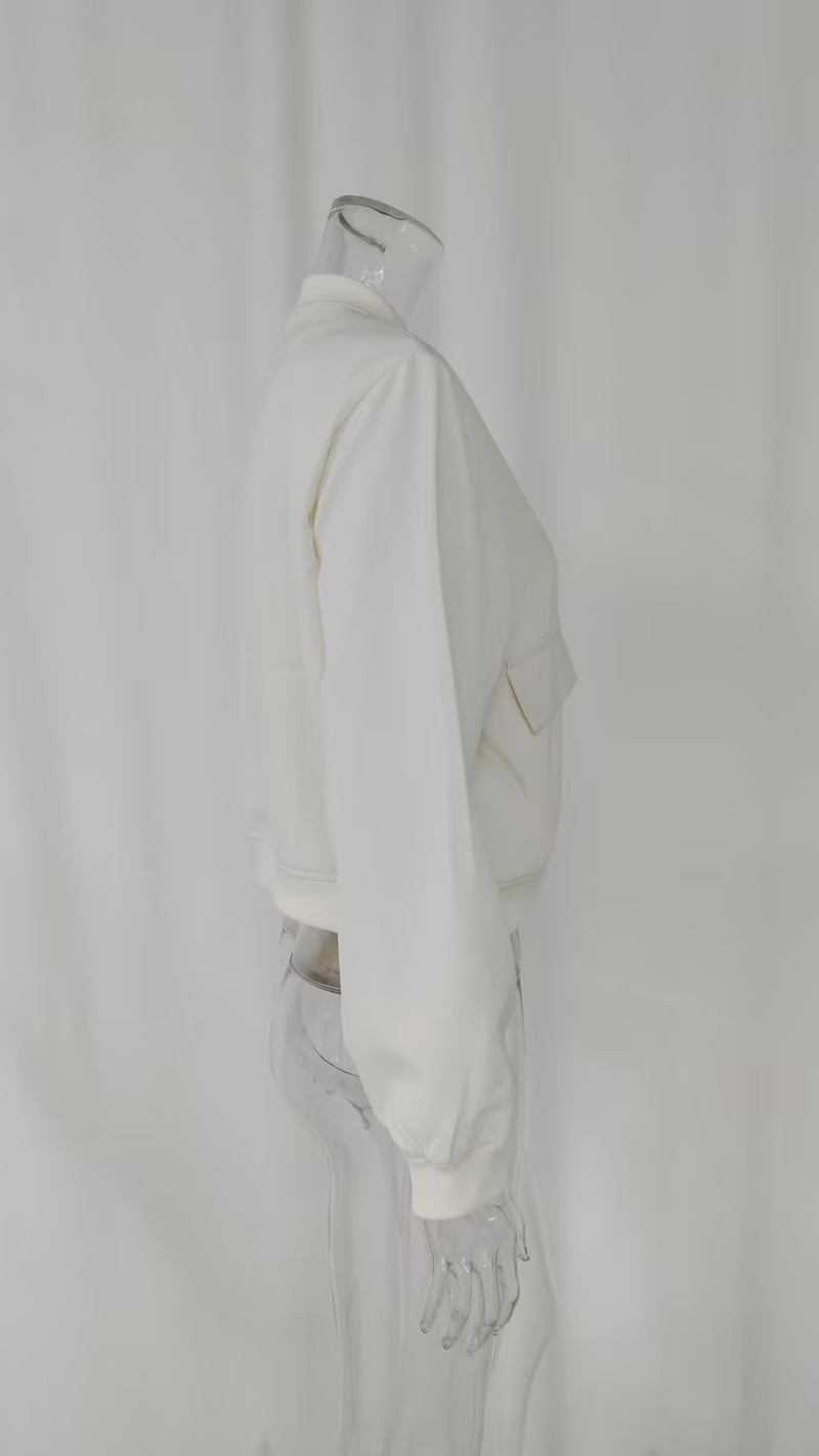 Veste polyvalente à simple boutonnage pour femme, vêtement de tempérament, à la mode, pour les déplacements, couleur unie, vêtements pour femmes_voghion.com