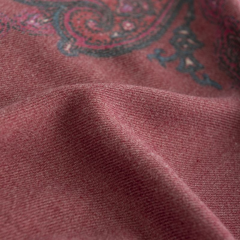 Scarf Autumn and Winter Cashew Nut Printing Female Imitation Cashmere Shawl Thickened Warm and Cold-proof Scarf_voghion.com