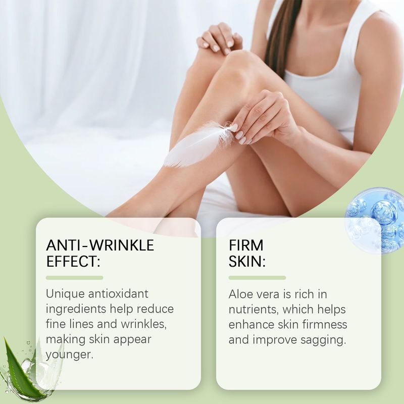 Aloe Firming Face Cream Hydrating & Nourishing Moisturizer For Glowing Skin, Anti-Aging & Soothing Care Non-Greasy_voghion.com