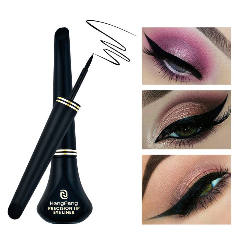 1 pz NUOVO Eyeliner liquido impermeabile nero a lunga durata, penna per eyeliner, matita per trucco, strumento di bellezza cosmetico facile da indossare_voghion.com