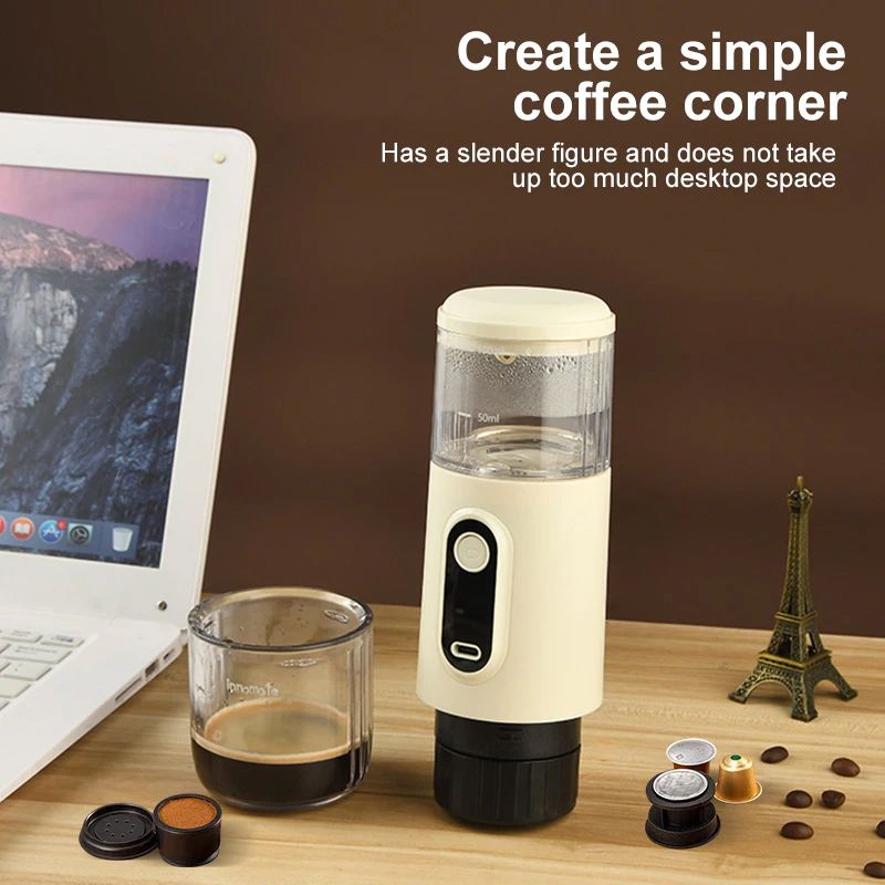 Wireless Heating Small Portable Italian Coffee Machine Elect_voghion.com