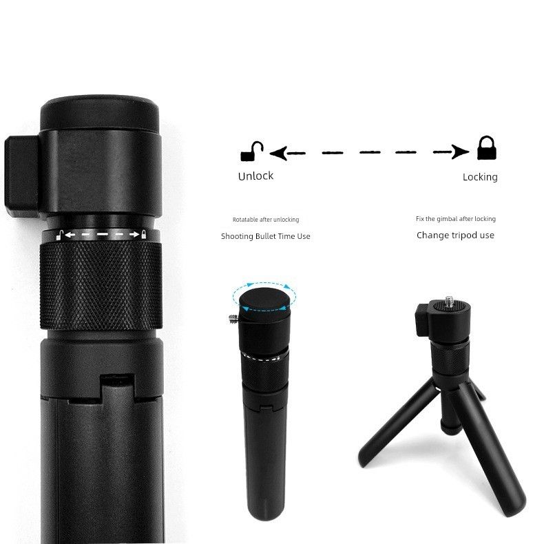 Shadow Stone Insta360 Go3s/X4/X3/Oners/X2 Bullet Time Stativ mit Griff Selfie-Stick_voghion.com