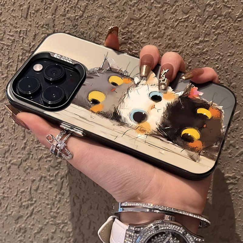 Custodia in peluche a forma di gatto per Xiaomi POCO X6 X5 X3 NFC F3 F4 GT F5 F6 M6 Pro 4G M5S C65 Mi 13T 12T 14 13 12 11 Lite 5G NE Back Cover_voghion.com