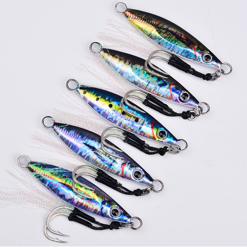 Esca per la pesca a lunga distanza, esca per la pesca in mare, esca per la pesca in barca, esca per la pesca a jig stampata in 3D ..._voghion.com