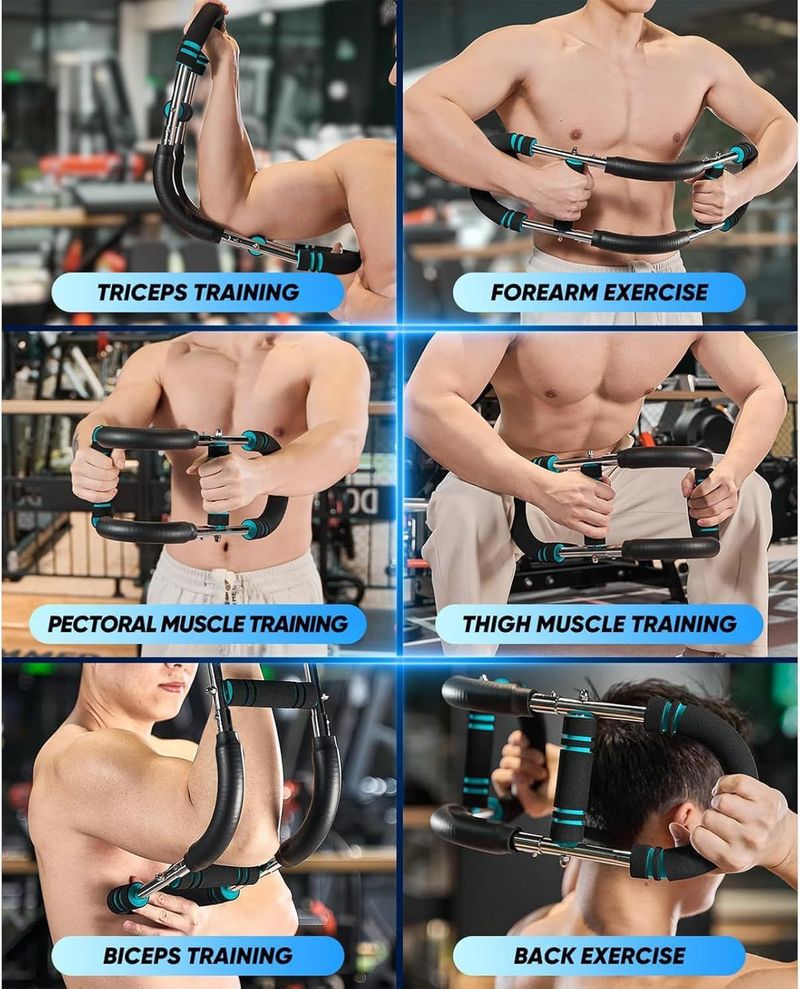 U-vormig voor verstelbare training, uitbreiding, trekken, gripstang, fitnessapparatuur, borstspierversnellingsarm_voghion.com