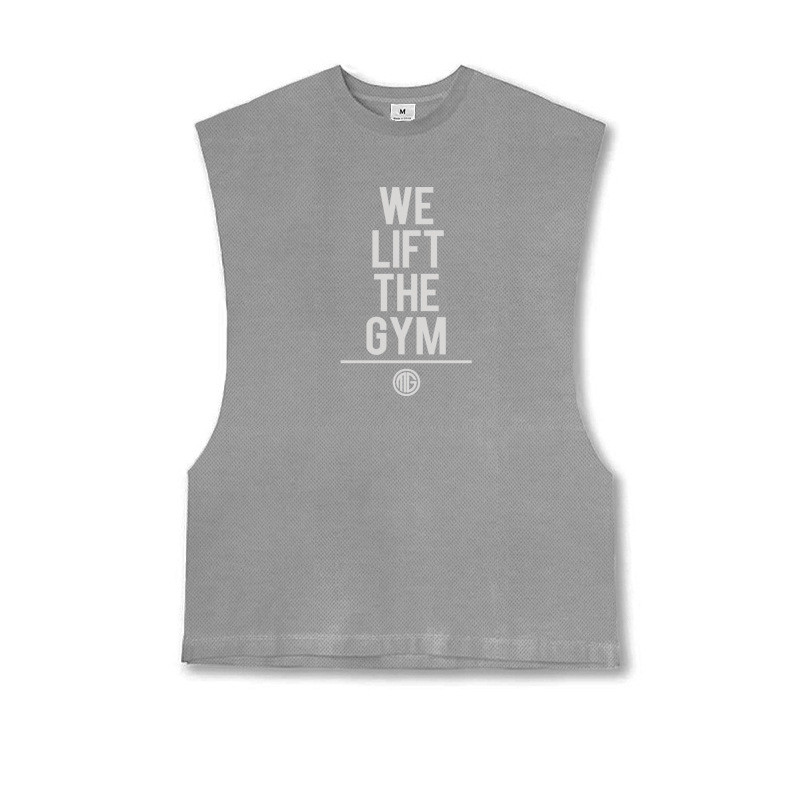 Slim Fit, schnell trocknend, Herren-Tanktop, ärmelloses T-Shirt, Fitness-Outwear, Muskeltraining, lässiges Tank-Top für Herren, Sommer_voghion.com
