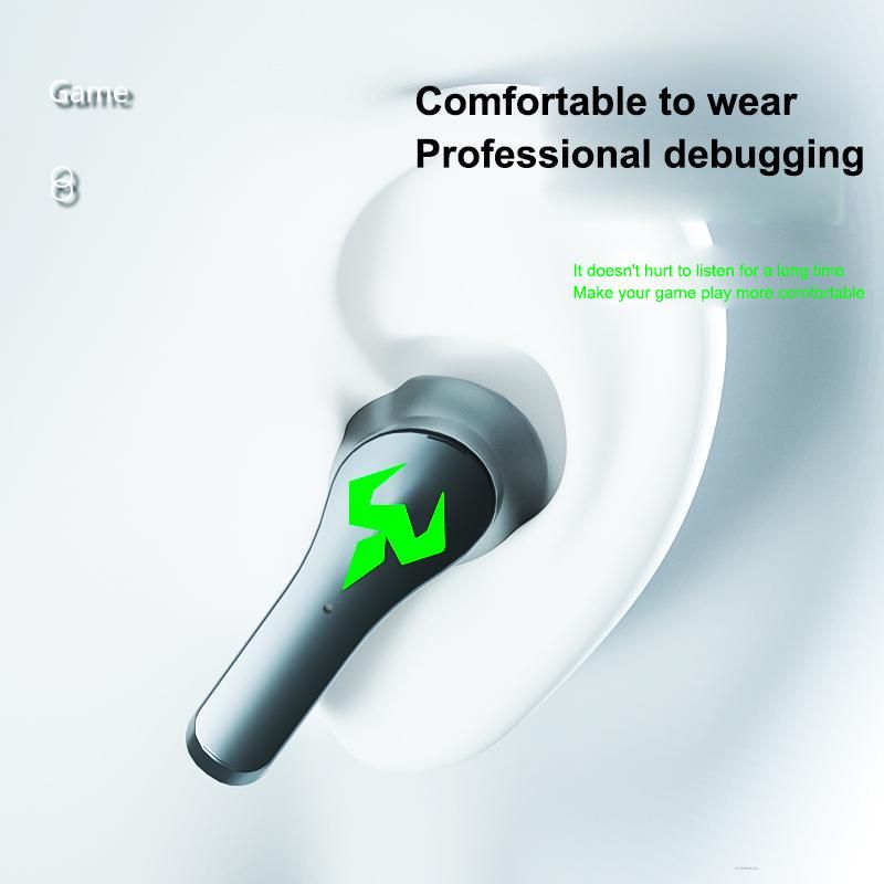 TWS Gaming Headsets Wireless Earphones 9D Stereo Surround Sound Quality Bluetooth-compatible 5.2 Music Headphones With Micphone_voghion.com