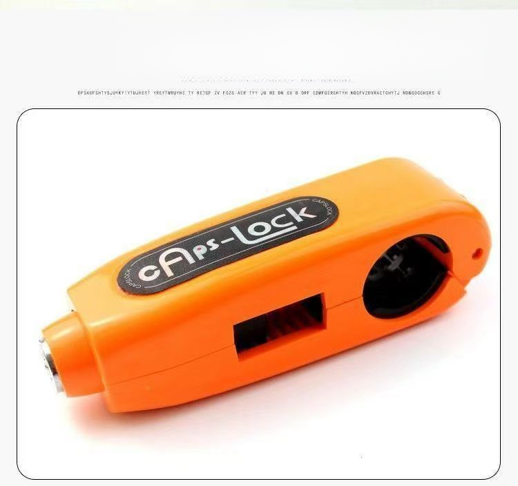 Throttle Handlebar Alarm Bicycle Universal Alloy Electric Brake Anti-theft Motorcycle Lock Mountain Bike_voghion.com