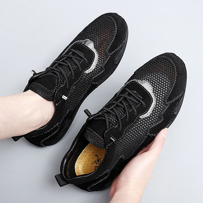Große Größe Neue Neue Atmungsaktive Mesh Casual Schuhe männer Sommer Hohl Vielseitig Loafers_voghion.com