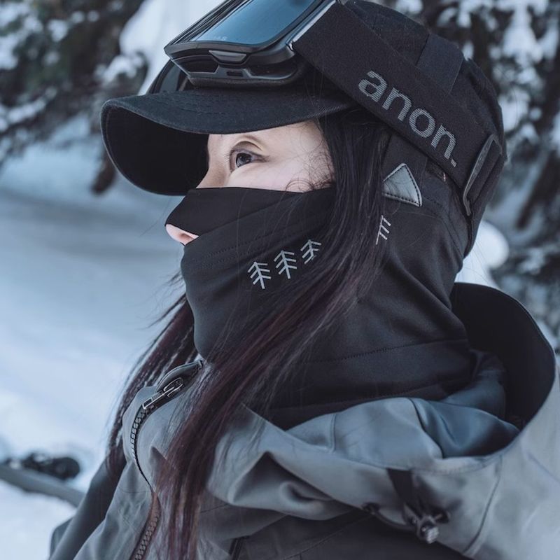 Maschera da ciclismo, protezione invernale per il viso, copricapo caldo, fascia protettiva antivento, sciarpa da sci, protezione per il collo_voghion.com