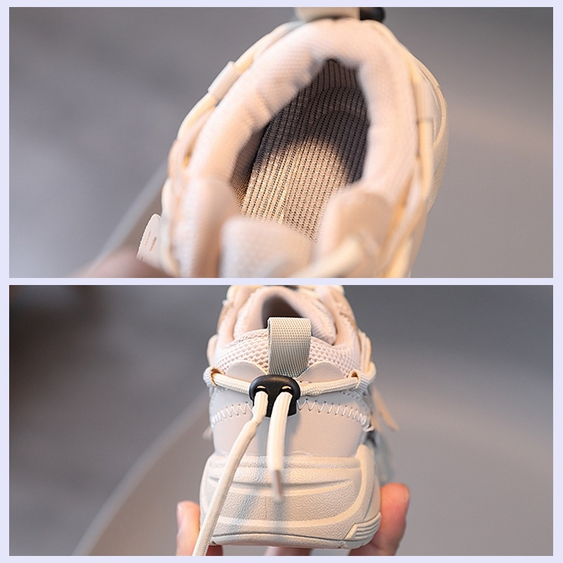 XUANMU Otroške debele superge, zračni športni čevlji za dečke Comfortale Arch Support Dekliški tekaški copati Otroška obutev X0110_voghion.com