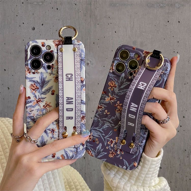 Trendy Brand Is Suitable For Iphone15 Wristband Mobile Phone Case IPhone14promax All-inclusive 11 Anti-drop Classical 12 Men And Women 13_voghion.com