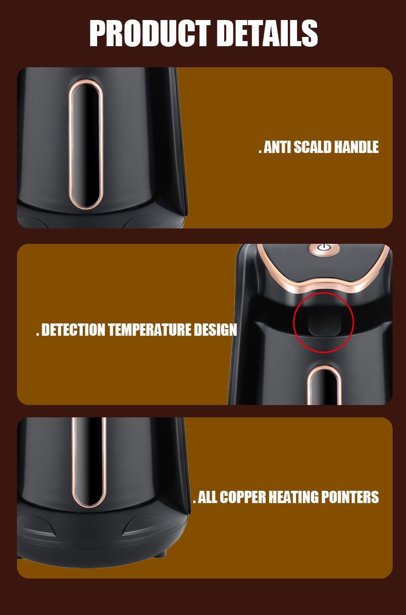 Household Heated Coffee Cup Turkish Coffee Pot Portable Office Coffee Tea Maker_voghion.com