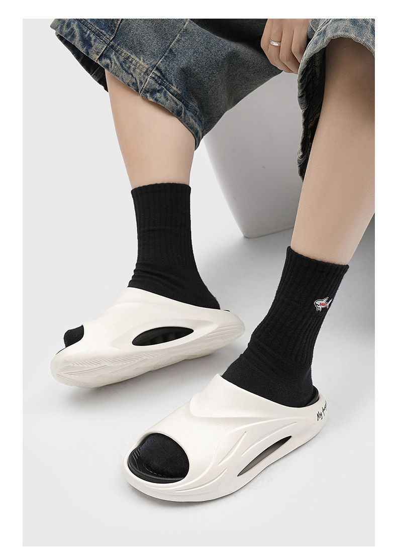 New Air Cushion Sports Slippers For Summer Indoor Couples Home Bathroom Non Slip Soft Sandals Outdoor Beach Slippers_voghion.com