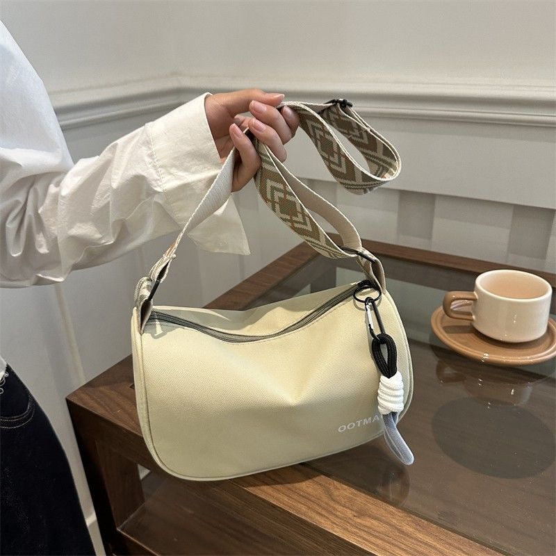 Borsa a tracolla casual con tracolla larga per donna, 2024, nuova borsa a tracolla di alta qualità, grande capacità, leggera, da ascella_voghion.com