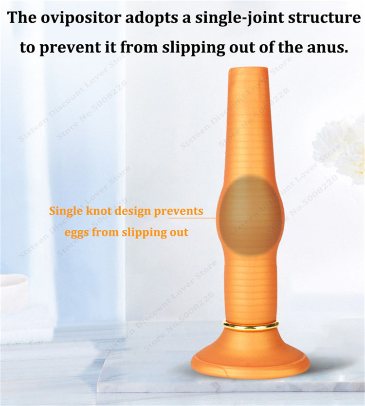 Anal Ovipositor Huge G-spot Stimulate ButtPlug Airflow Push Anal Egg Men Prostate Massage SM Erotic_voghion.com