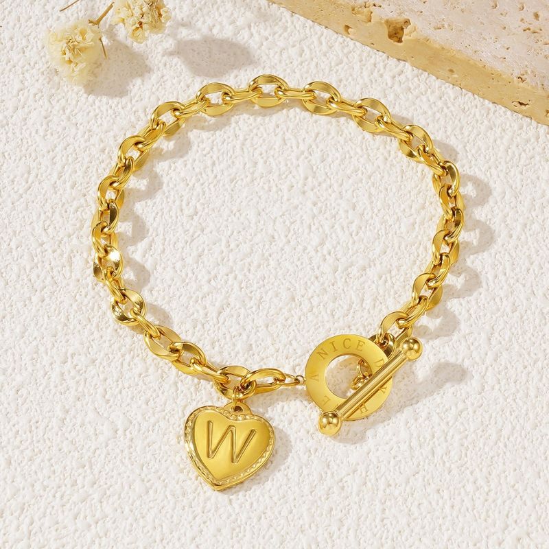 Hot Selling Love Stainless Jewelry, Personalized And Versatile Bracelet, OT Buckle, Trendy Titanium Steel | Bracelet Lover's Gift_voghion.com