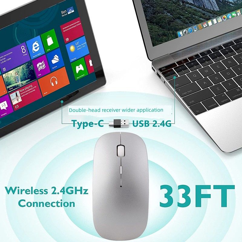 For Iphone Laptop Book Wireless Pro Bluetooth Air Mouse M1 Mute M2 New Arrival M3_voghion.com