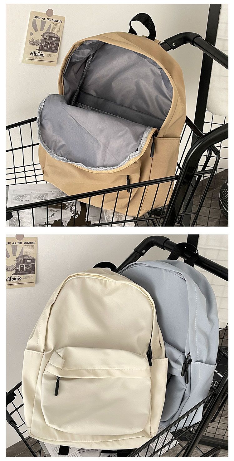 Reiserucksack Basic für kurze Geschäftsreisen mit Reißverschluss_voghion.com