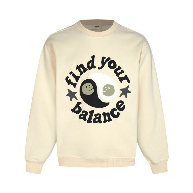 Felpa casual allentata High Street con cappuccio con stampa a sbuffo con lettera di marca alla moda foderata in pile_voghion.com