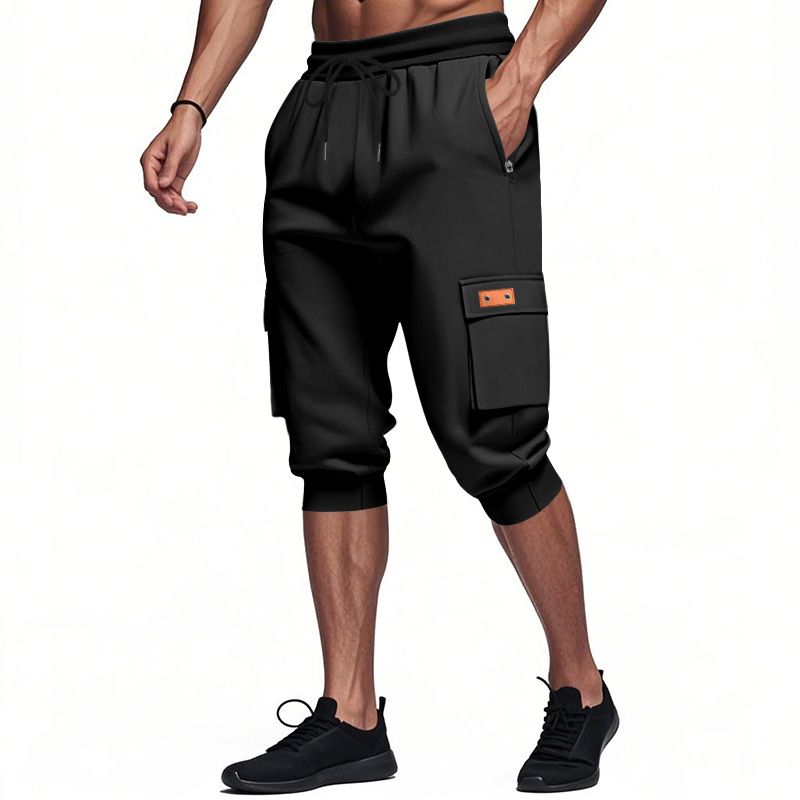 Été Style Américain Hommes Extérieur Décontracté Hip-Hop Sport Ample Simple Tendance_voghion.com