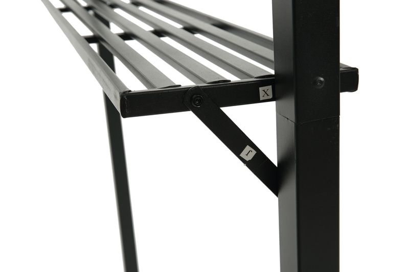 Outdoor Grill Gazebo 8 x 5 Ft; Shelter Tent; Double Tier Soft Top Canopy and Steel Frame with hook and Bar Counters_voghion.com