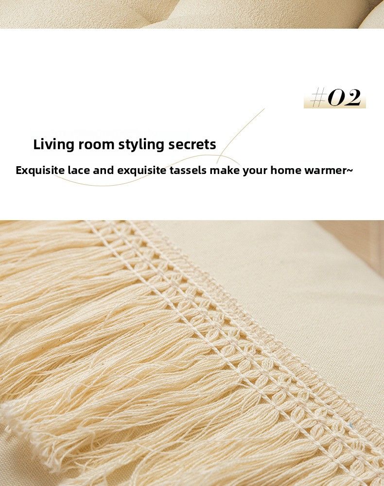 Copridivano in stile marocchino con nappe, motivo geometrico, semplice cuscino per divano, luce decorativa di lusso per soggiorno_voghion.com