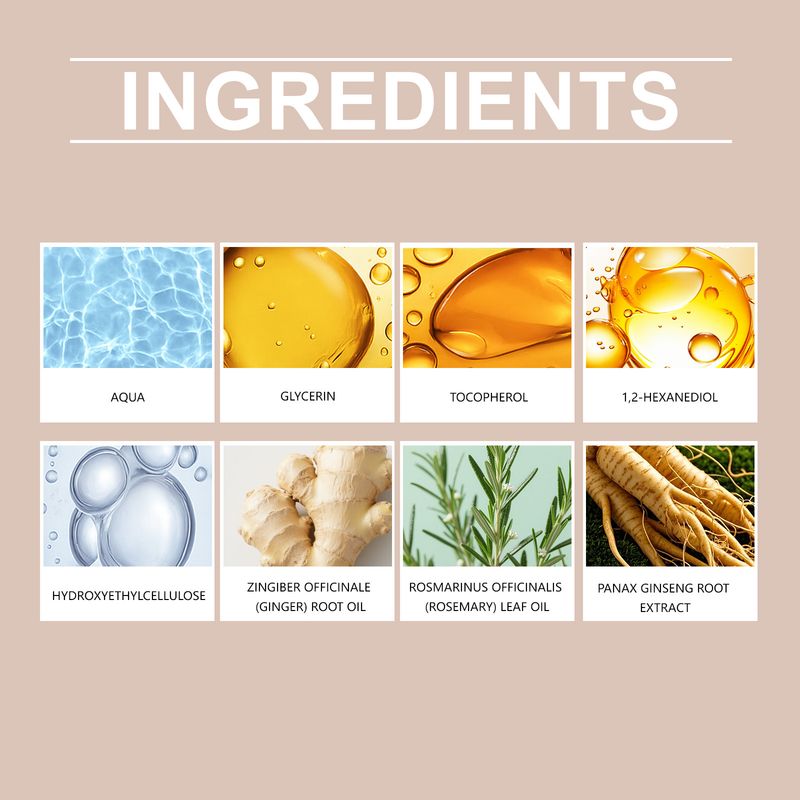 HOEGOA Scalp Care Essence nährt die Follikel, stärkt sie, reduziert Haarbruch und macht das Haar natürlich weich und glänzend_voghion.com