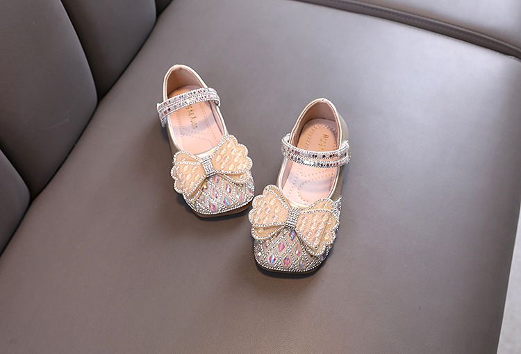 Neu Dame Baby Mädchen Mädchen Prinzessin Diamant Einzelnen Schuh Schuhe Dance_voghion.com