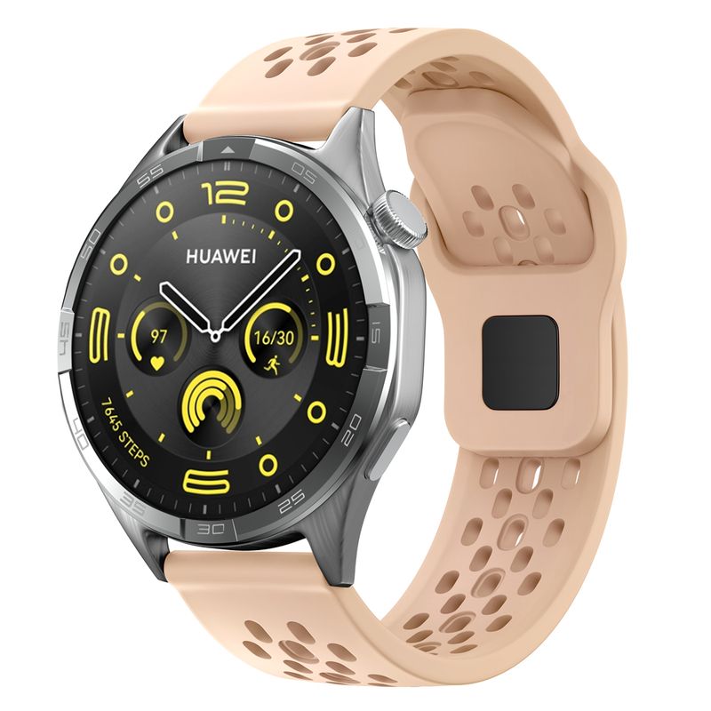 Cinturino in silicone da 18 mm, 20 mm, 22 mm per Samsung Galaxy Watch 7/6/4/5 pro/3/active 2, bracciale amazfit, cinturino HUAWEI Watch GT 5 5pro 4 3 2_voghion.com