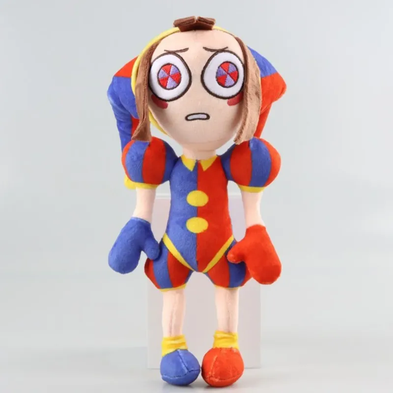 Der erstaunliche digitale Zirkus-Plüsch Pomni Jax Gefüllter Plüsch Anime Plüschtier Theater Kaninchen Cartoon Spielzeug Kawaii Puppe Weihnachtsgeschenke_voghion.com