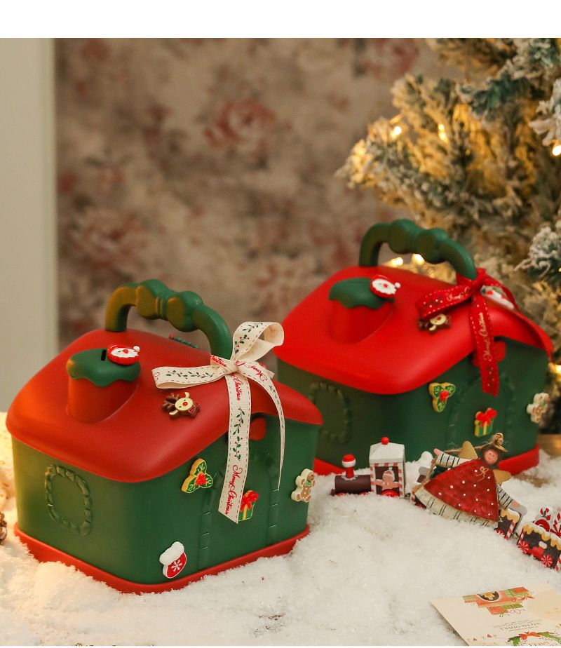 Weihnachtsgeschenkbox für Kinder 2025, Drachenmotiv, Geschenkbox für Neujahr, Süßigkeitenverpackung_voghion.com