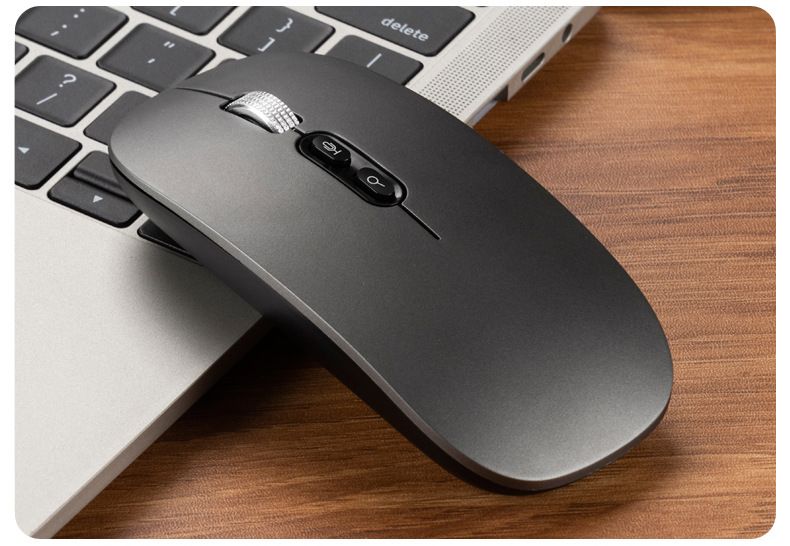 Kabellose Maus mit KI-Sprachsteuerung, Spracherkennung und Übersetzung – Bluetooth/2,4G-Dualmodus, ergonomisches Design, 1600 DPI, kompatibel mit Laptops_voghion.com