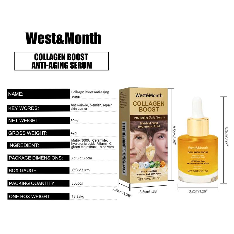 West&Month Collagen Rejuvenating Essence Hydrates And Restores Skin To Reduce Fine Lines_voghion.com