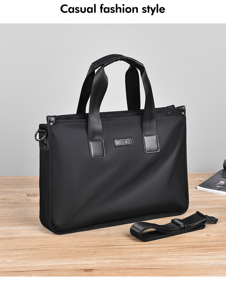 Nuova borsa portatile da uomo per viaggi d'affari e per il tempo libero, borsa a tracolla con una spalla di grande capacità, borsa per computer portatile, borsa per file di informazioni per ufficio_voghion.com