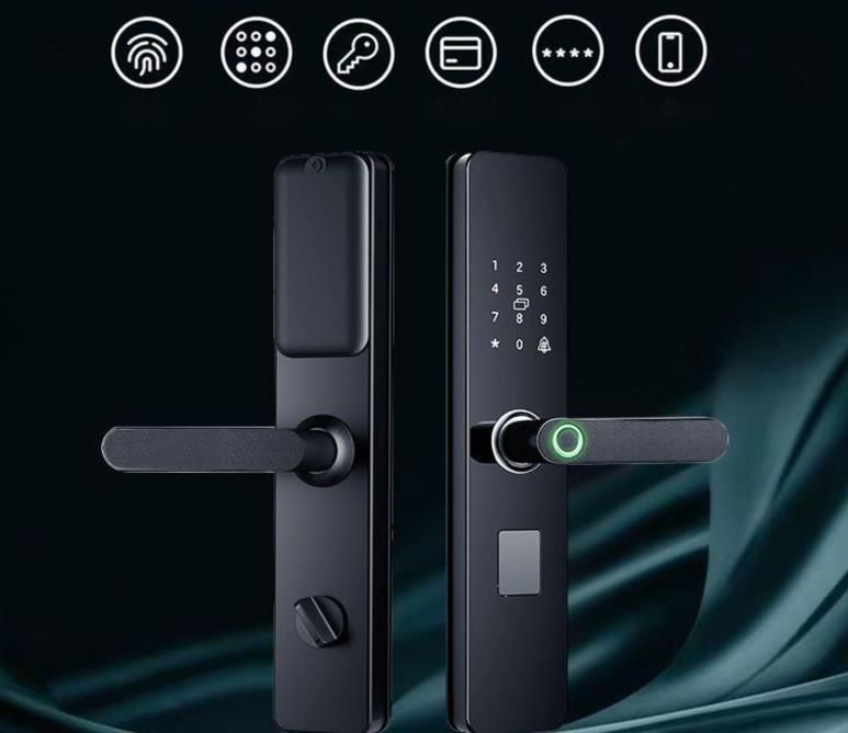 Serratura elettronica antifurto con password intelligente per porte d'ingresso della casa a noleggio con impronta digitale Yingdian_voghion.com