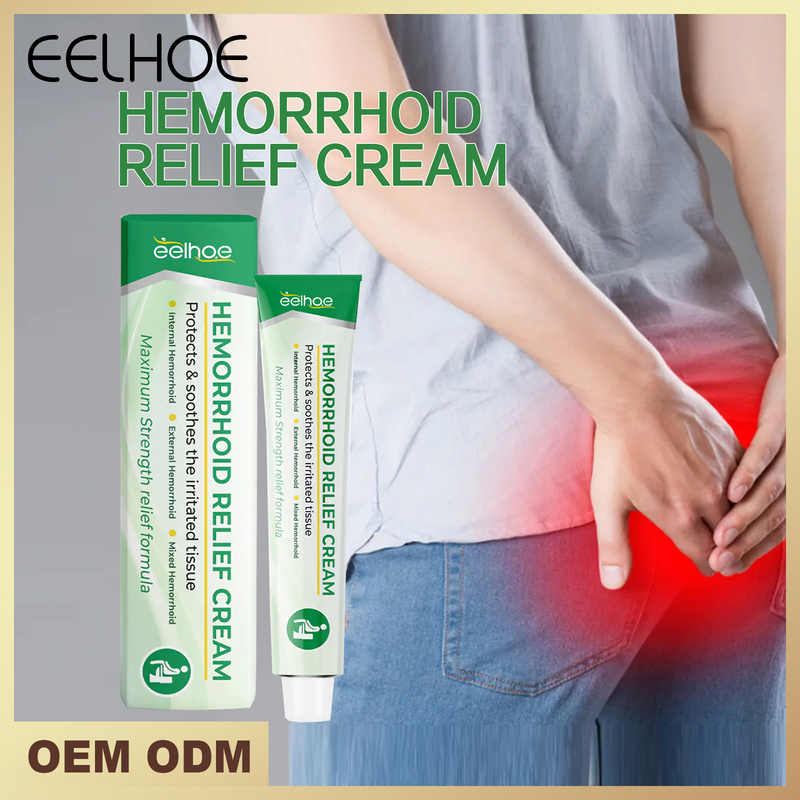 Cremă pentru hemoroizi Relief Beautiful pentru repararea analului, îndepărtarea lânii, ameliorarea umflăturilor, hemoroizi, dureri, ,_voghion.com
