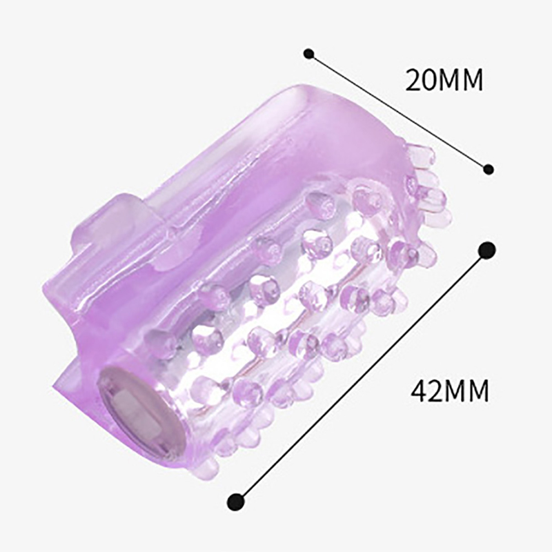 Fingervibrator Hautfreundlicher, wasserdichter, leistungsstarker Mini-Fingervibrator für Sex_voghion.com