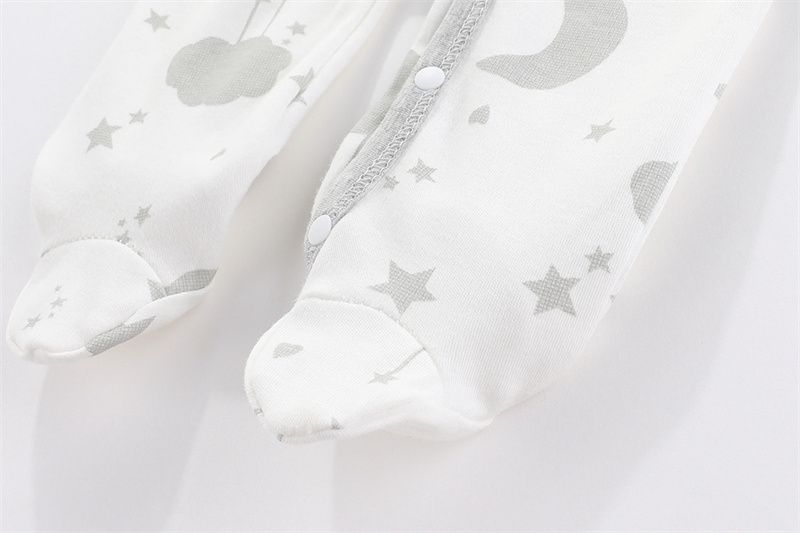 Macacão para recém-nascidos 2023, novo outono e inverno, algodão, roupas infantis, peça única, desenho animado, roupas para meninos de 0 a 9 meses_voghion.com