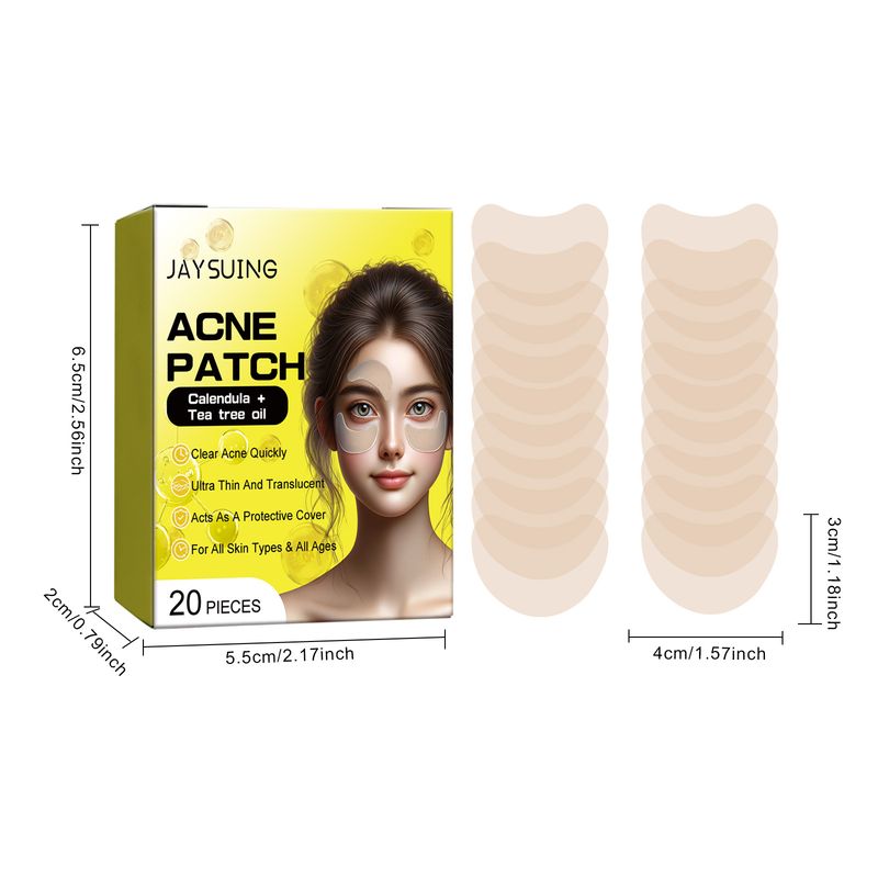 Jaysuing Acne Hydrocolloid Patch For Cleansing Facial Acne, Closing Mouth And Removing Blackheads Delicate Skin Patch_voghion.com