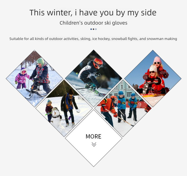 Premium Neue Erwachsene Winter Warme Ski Mode Graffiti Fleece Gefüttert Verdickte Unisex Fahrradhandschuhe_voghion.com